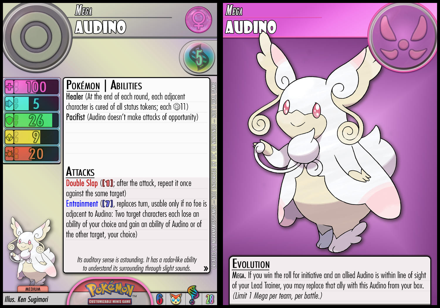 Mega Audino by PokemonCMG on DeviantArt