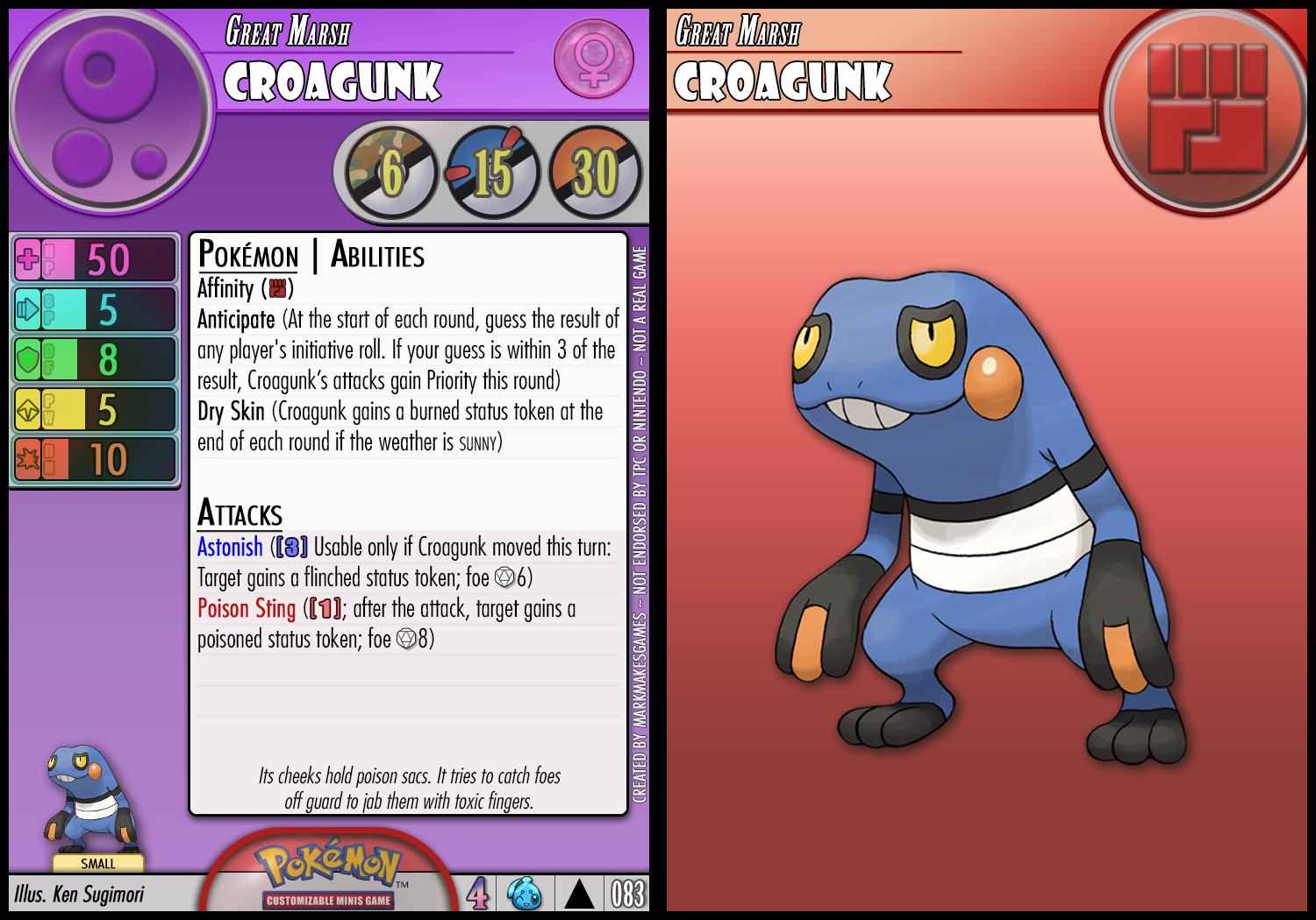 Croagunk Rumble Croagunk by PokemonCMG on DeviantArt