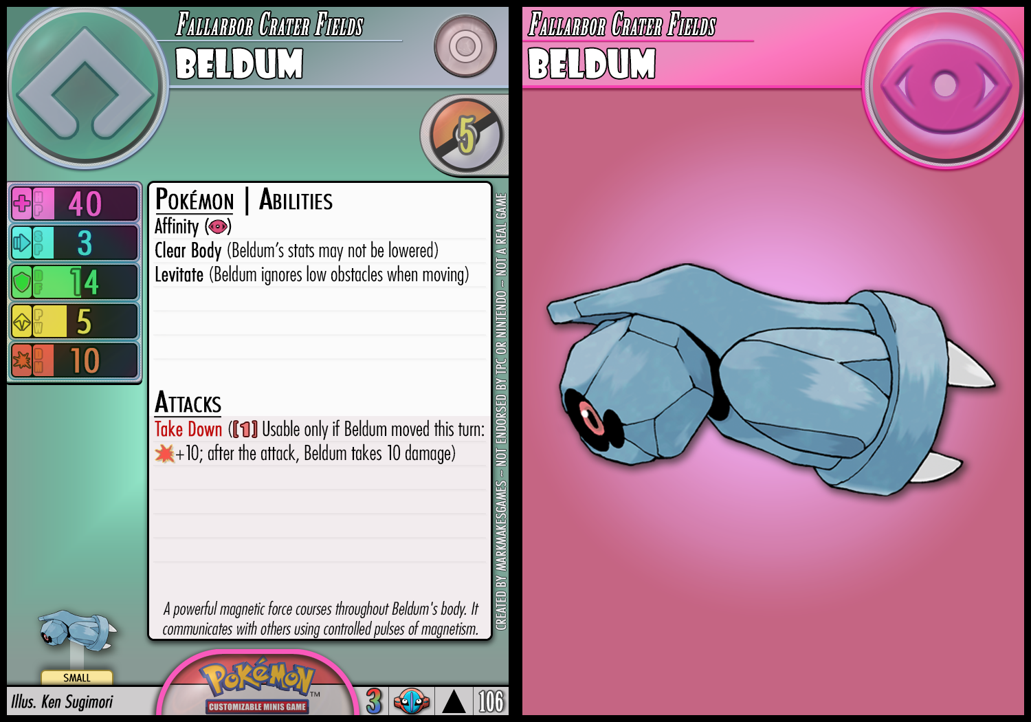 Belldom Beldum by PokemonCMG on DeviantArt