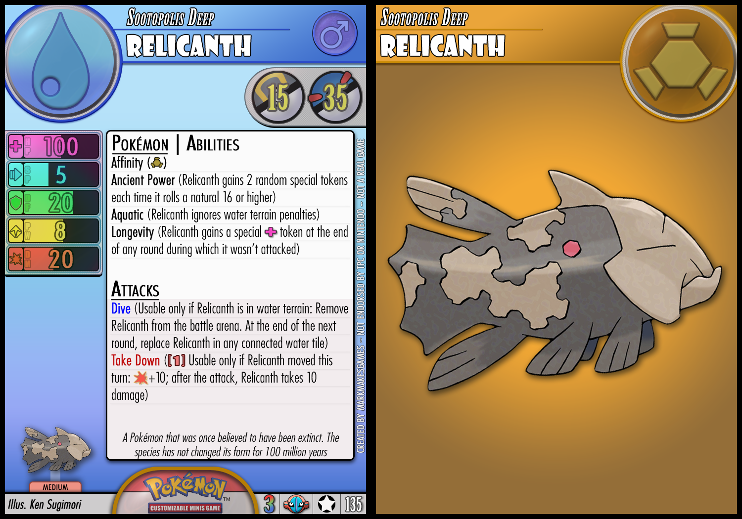 Rylicanth Relicanth by PokemonCMG on DeviantArt