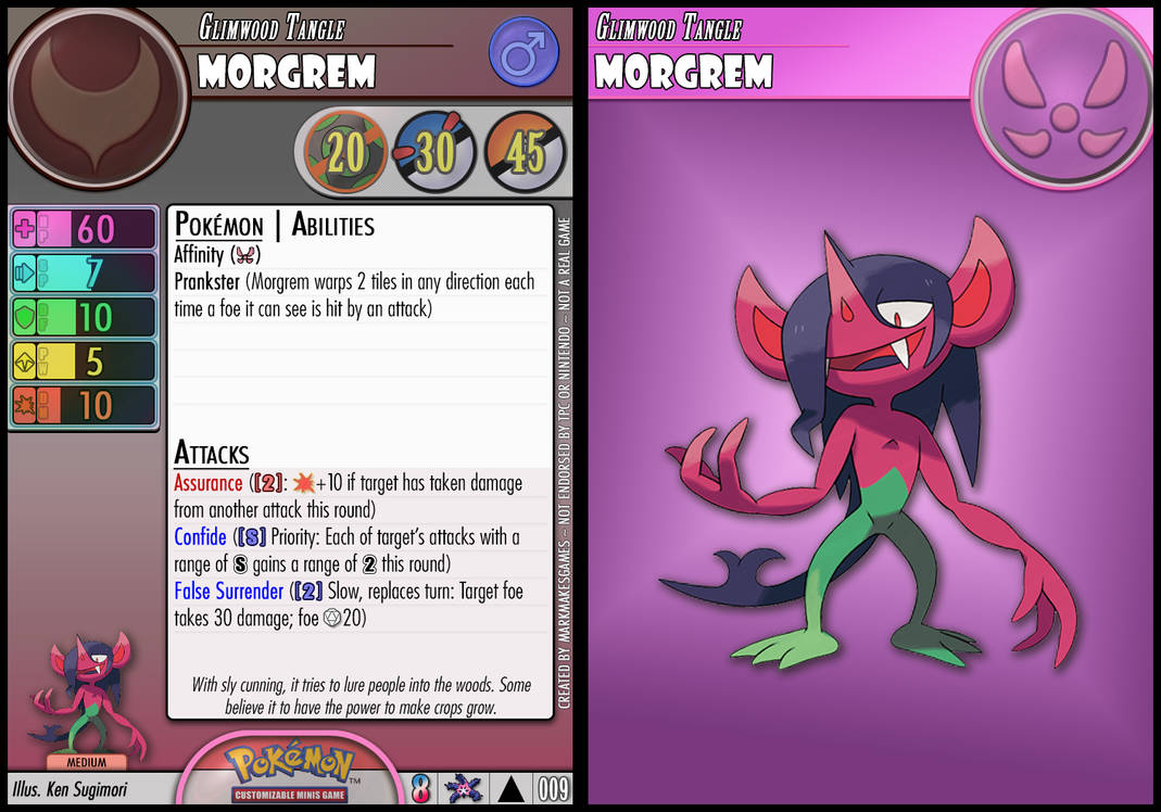Morgrem Evolution Tree Morgrem by PokemonCMG on DeviantArt