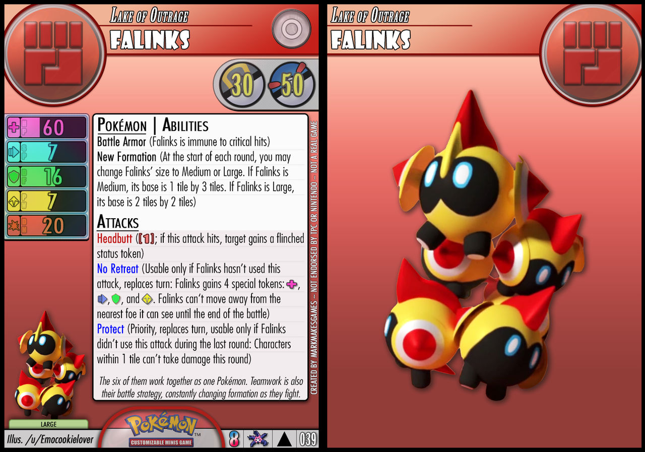 Falinks Ropa Falinks by PokemonCMG on DeviantArt