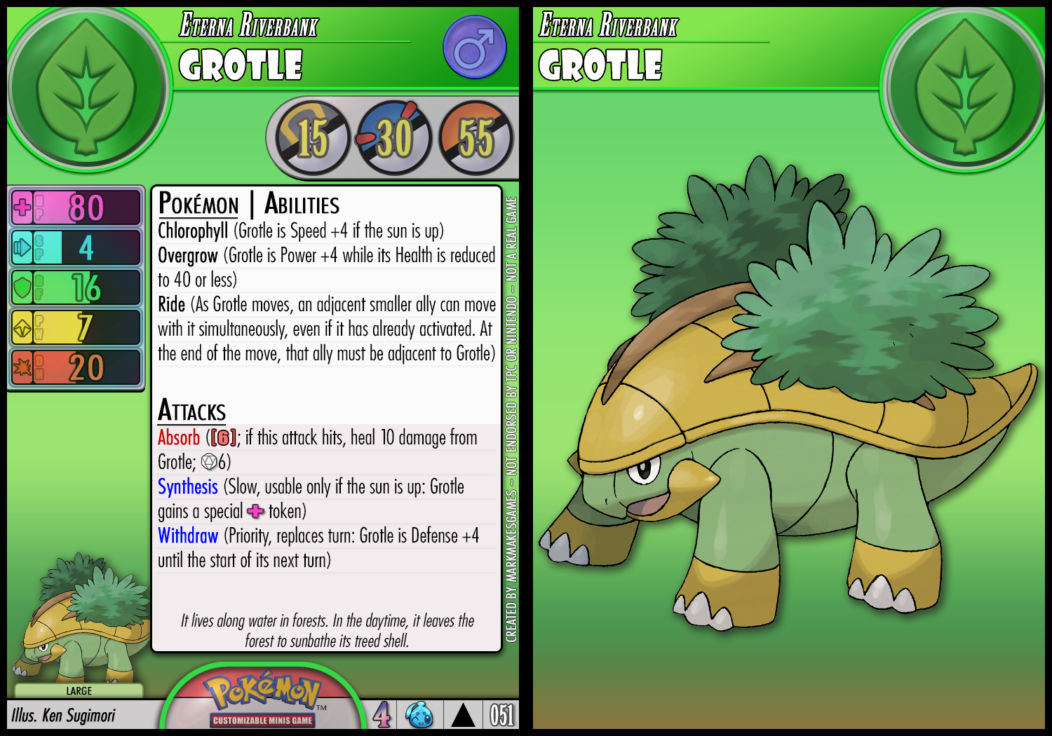 Grotle Deviantart Grotle by PokemonCMG on DeviantArt