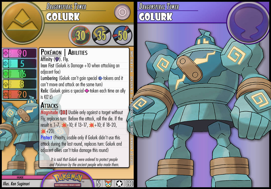 Golurk by PokemonCMG on DeviantArt