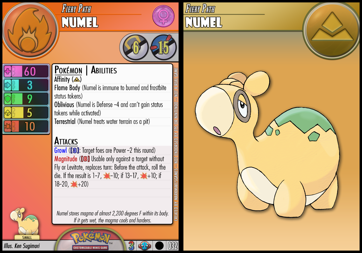 Numel Moves Numel by PokemonCMG on DeviantArt