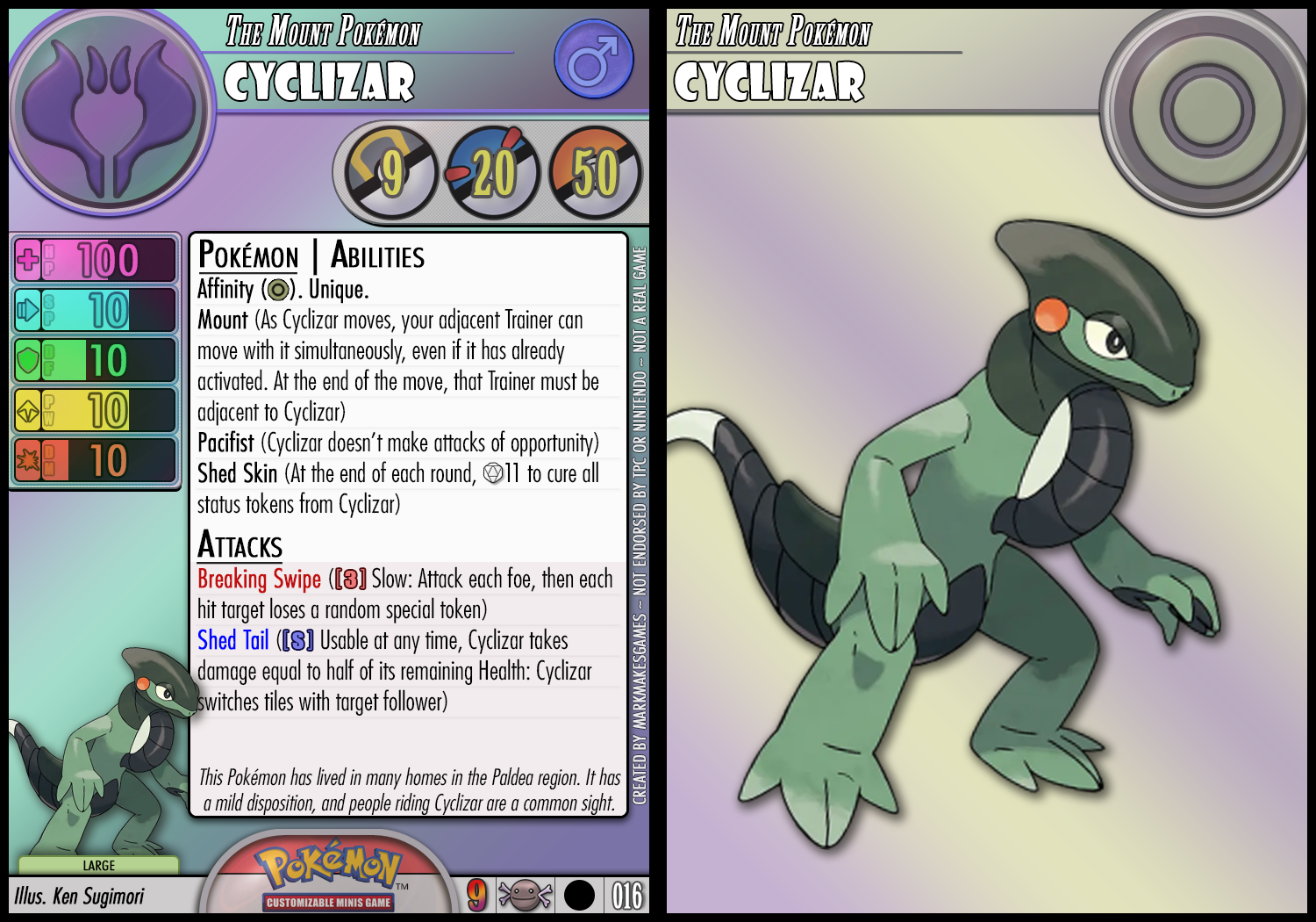 Cyclizar By PokemonCMG On DeviantArt cyclizar-by-pokemoncmg-on-deviantart