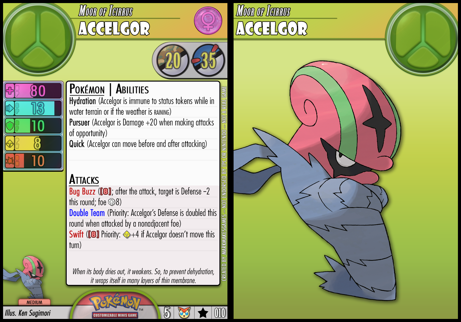 Accelgor by PokemonCMG on DeviantArt