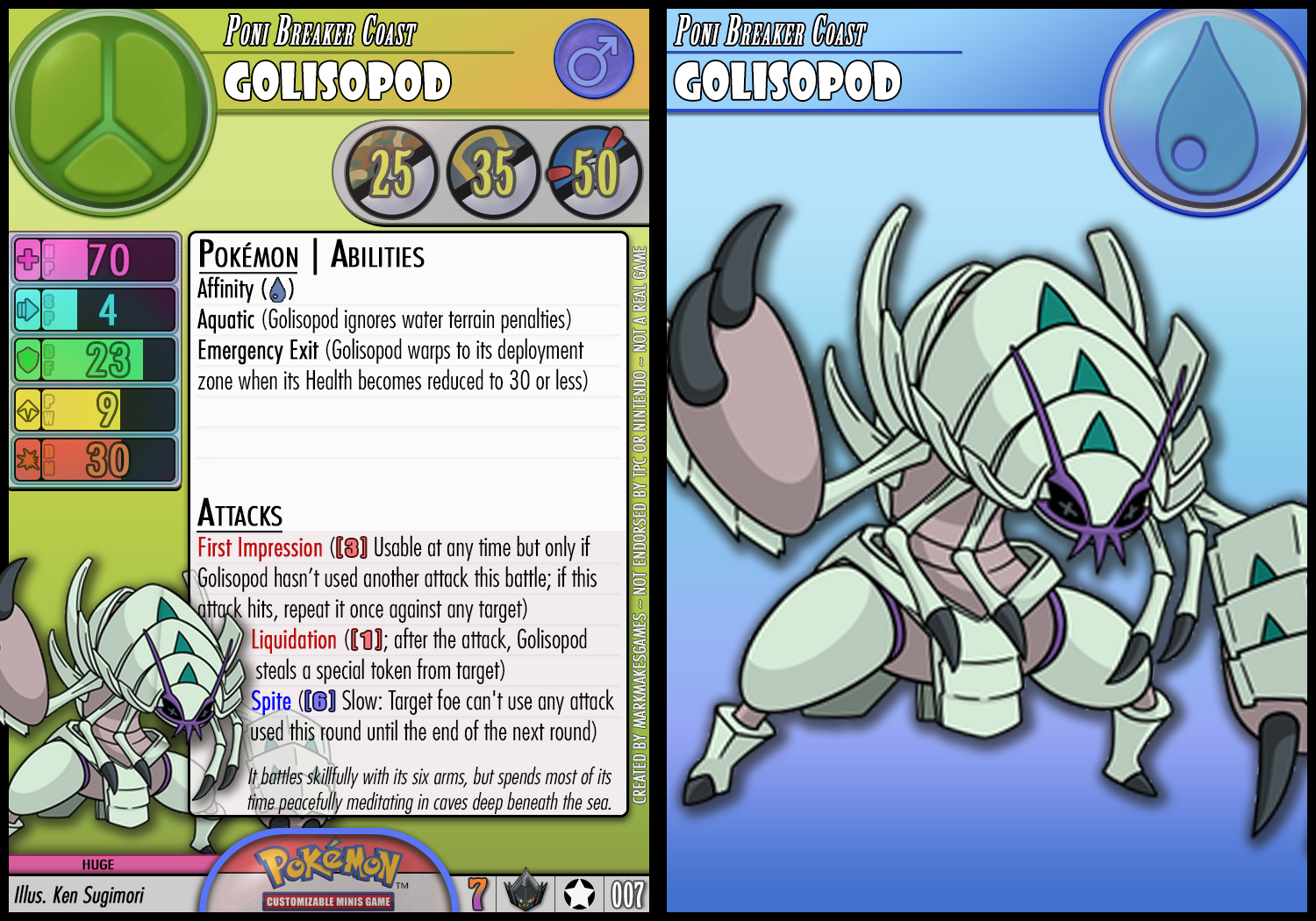 Golisopod by PokemonCMG on DeviantArt
