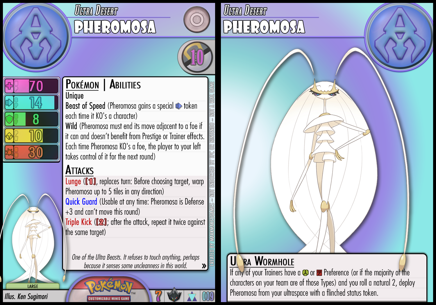 Pheromosa by PokemonCMG on DeviantArt