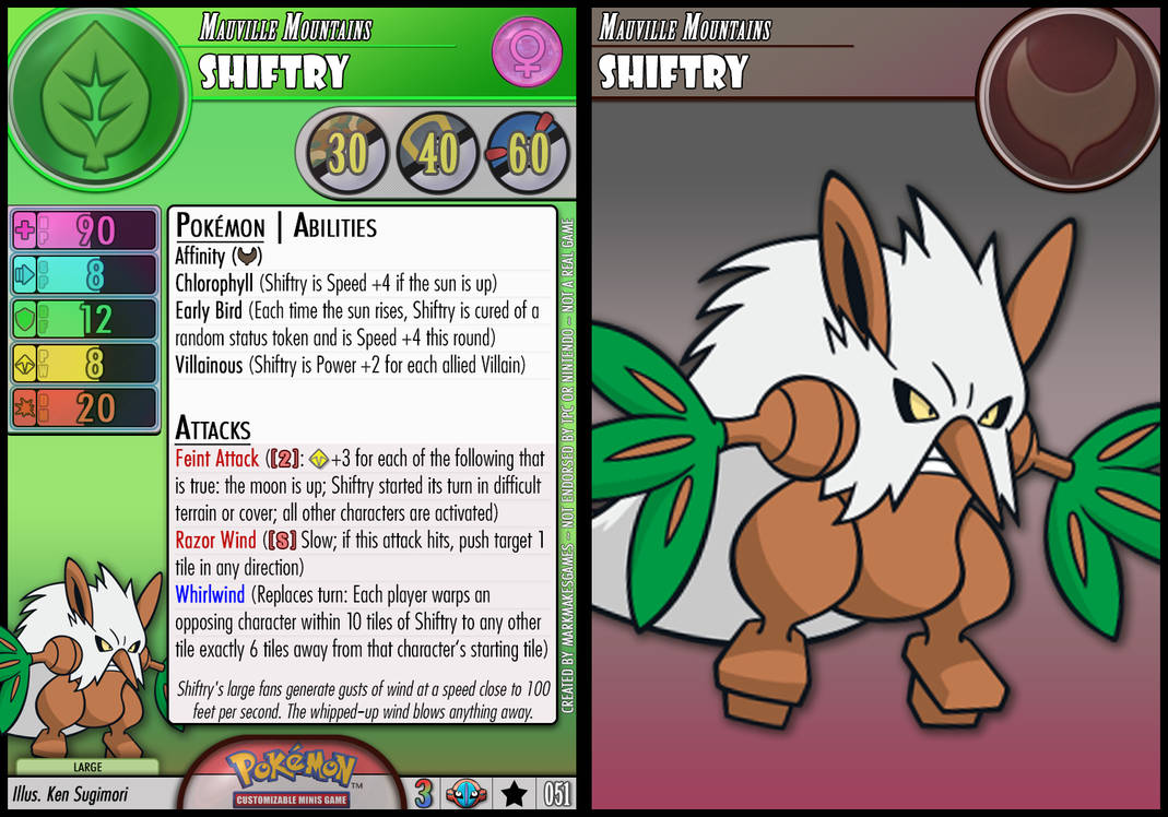 Shiftry Shiftry by PokemonCMG on DeviantArt