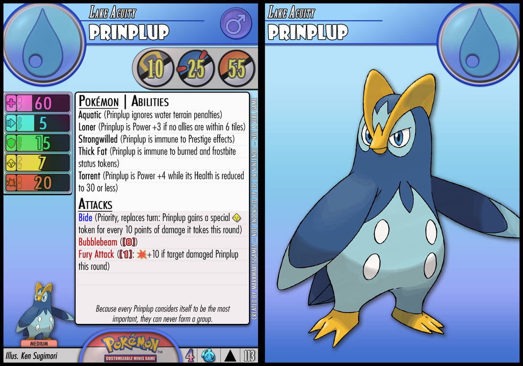 Prinplun Prinplup by PokemonCMG on DeviantArt