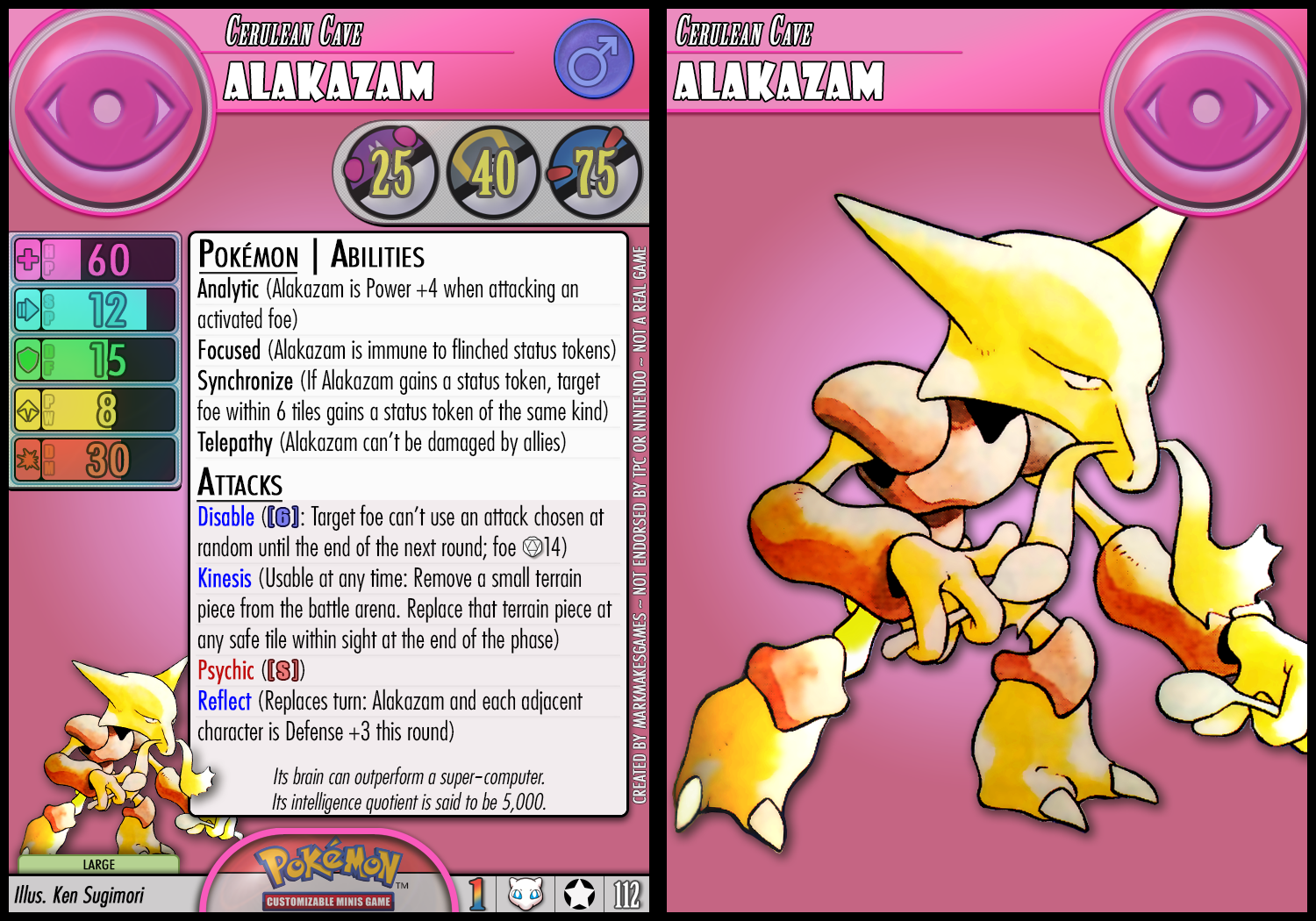 Mega Alakazam by PokemonCMG on DeviantArt