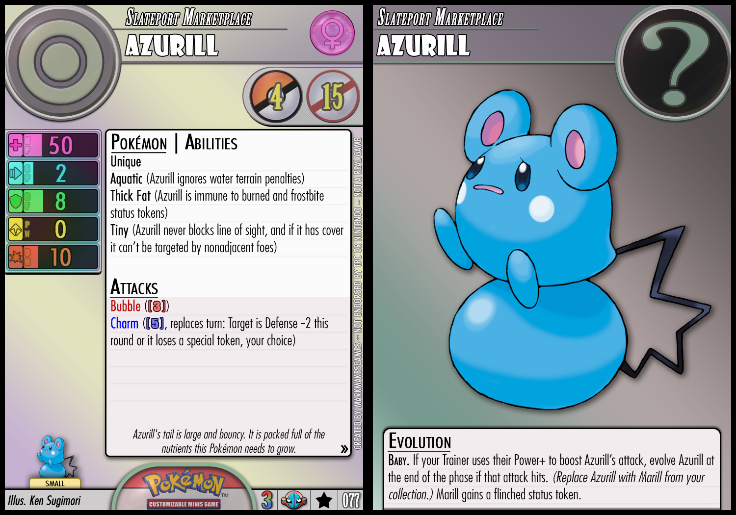 Azurill Pokemon Rimble Azurill by PokemonCMG on DeviantArt