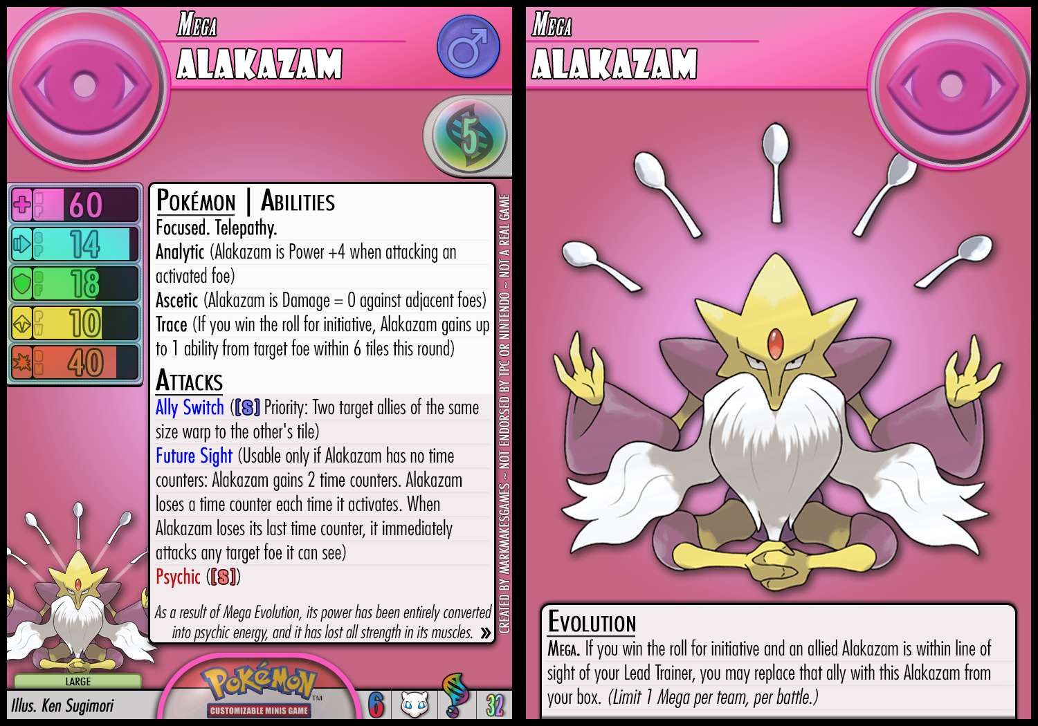 Mega Alakazam by PokemonCMG on DeviantArt