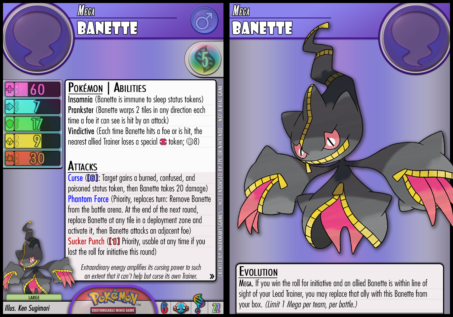 Banette vs Mega Banette  Pokémon Form Fight 