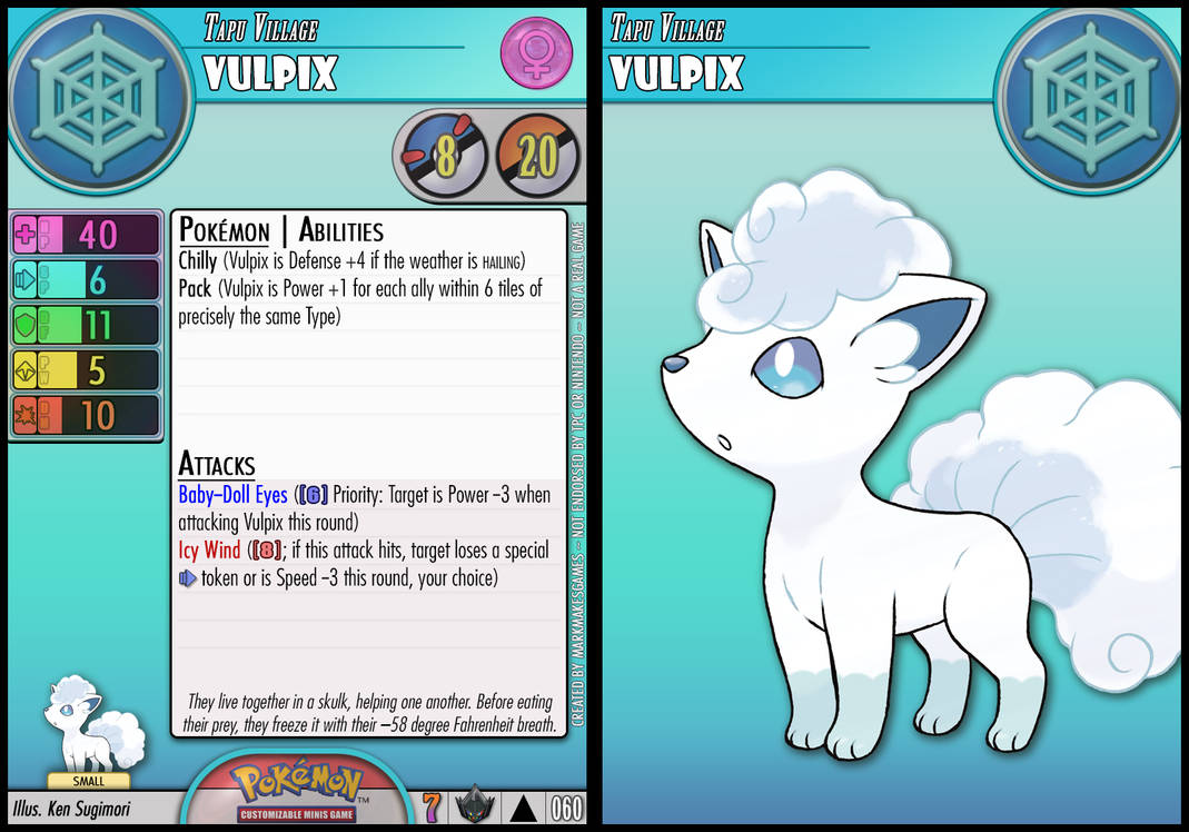 Alolan Vulpix by PokemonCMG on DeviantArt