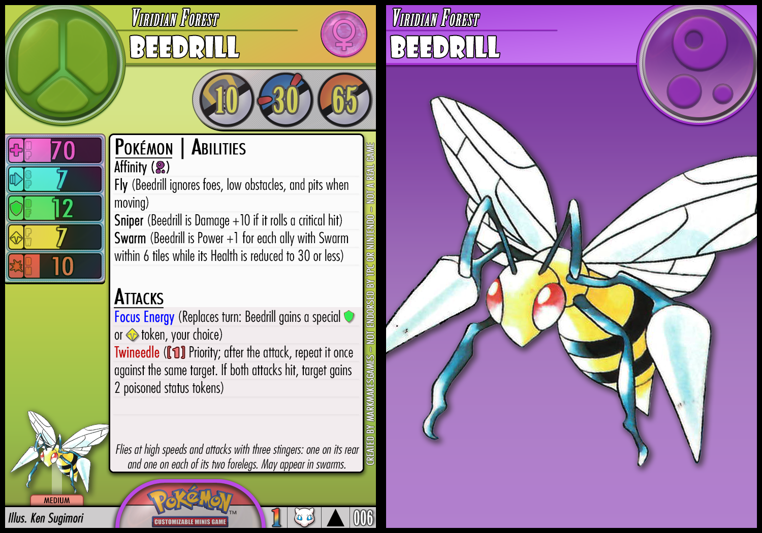 Beedrill Line Beedrill Evolution Chart