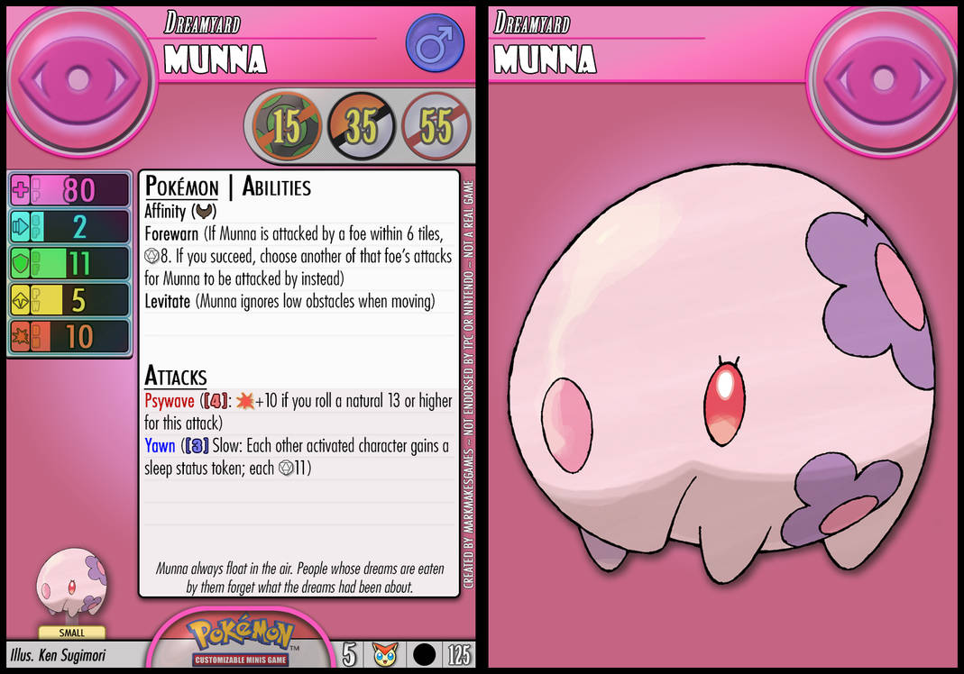 Munna by PokemonCMG on DeviantArt
