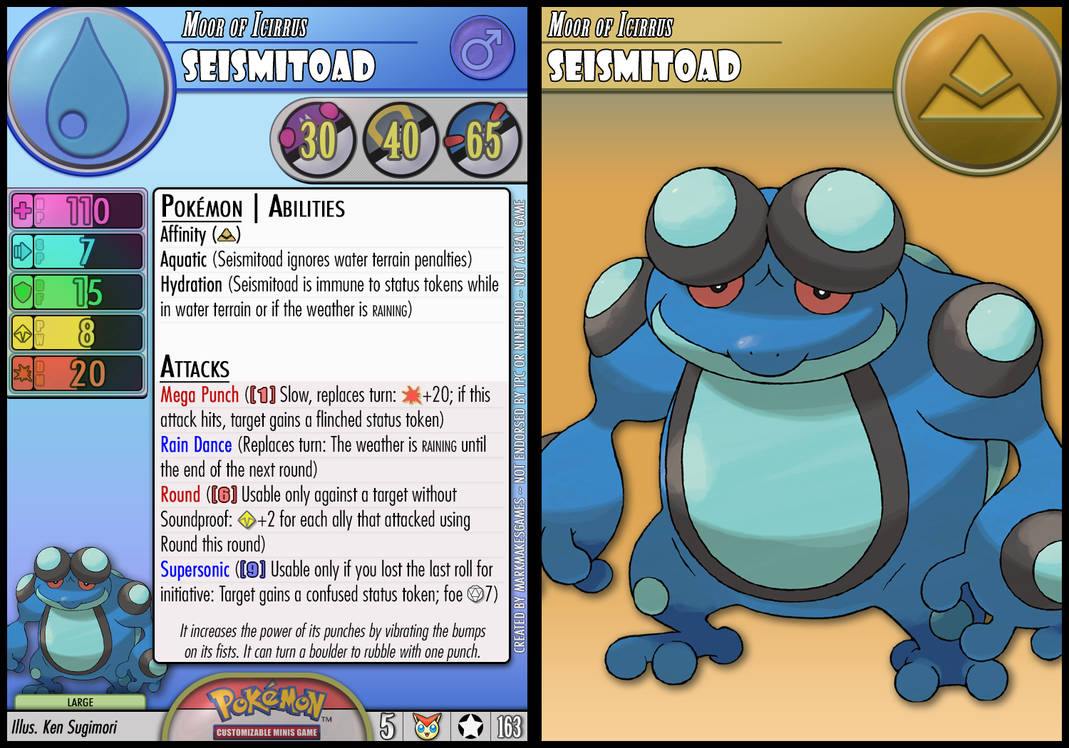 Seismitoad by PokemonCMG on DeviantArt