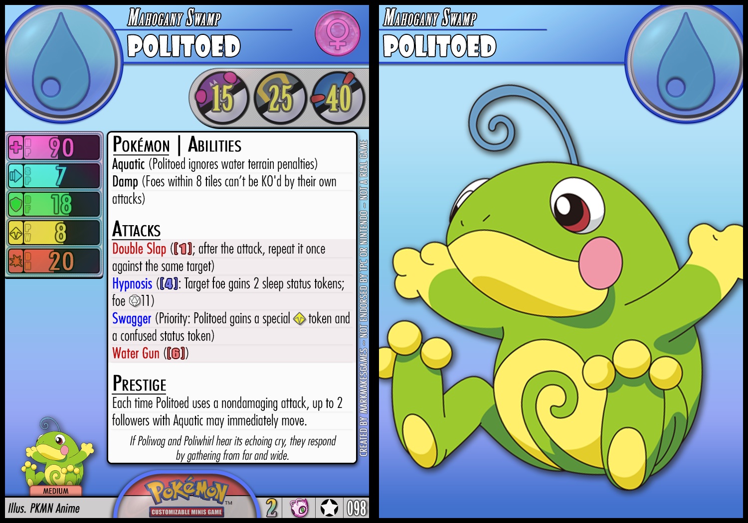 Politoad Variant Politoed by PokemonCMG on DeviantArt
