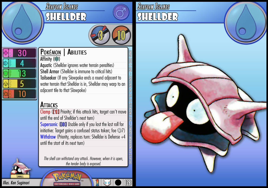 Shellder by PokemonCMG on DeviantArt