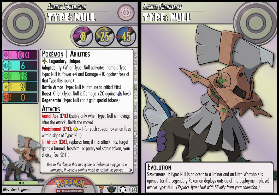 Type: Null by PokemonCMG on DeviantArt