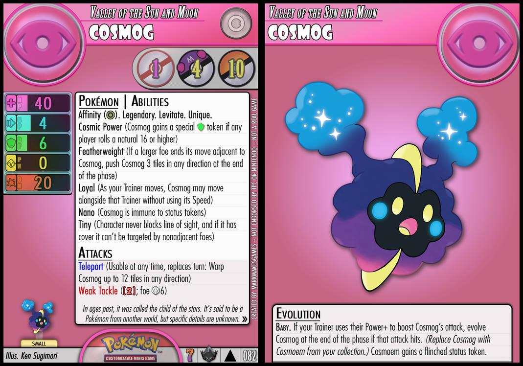 Cosmog by PokemonCMG on DeviantArt