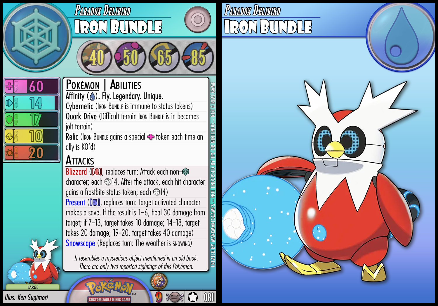 Iron Bundle by PokemonCMG on DeviantArt