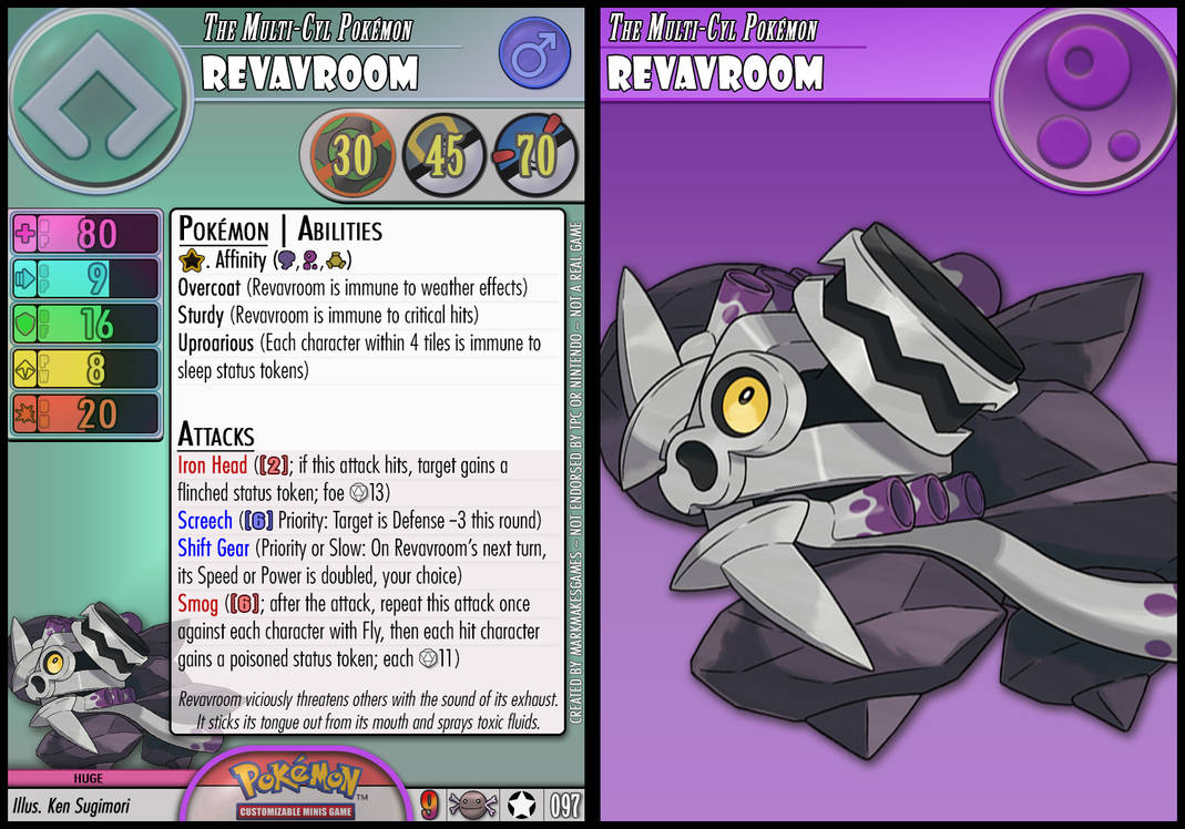 Revavroom by PokemonCMG on DeviantArt