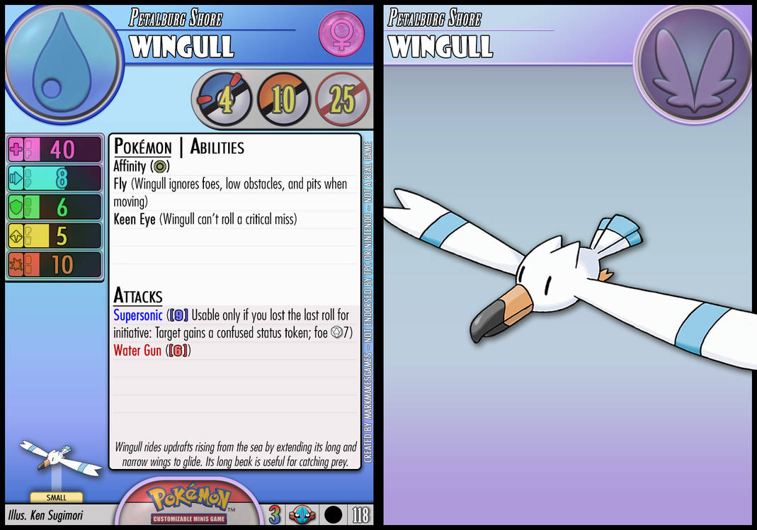 Wingull by PokemonCMG on DeviantArt