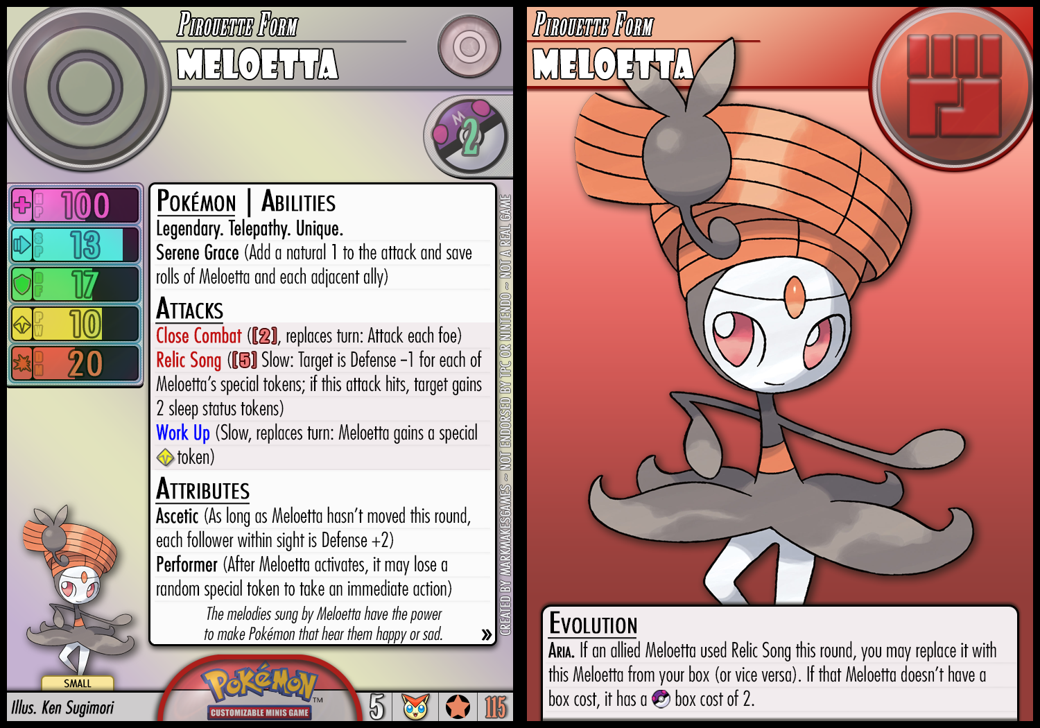 Pokemon 8656 Mega Meloetta Pirouette Pokedex: Evolution, Moves, Location,  Stats