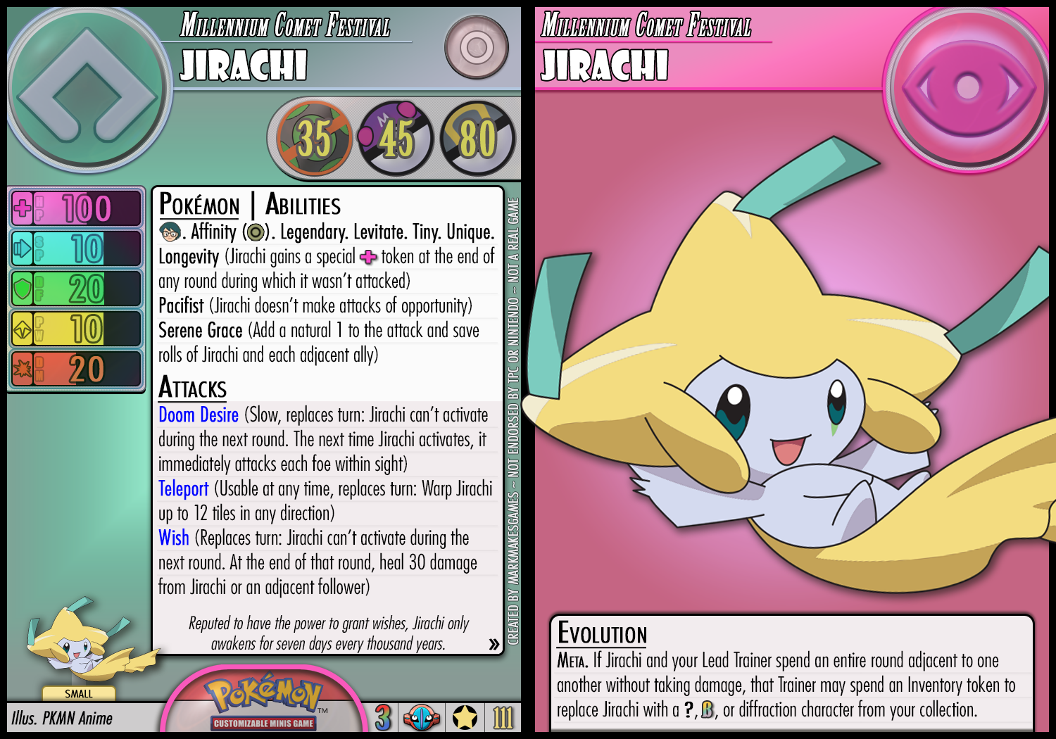 Jirachi prism + Pantomime Mr Mine + Magcargo + Kartana GX attack +