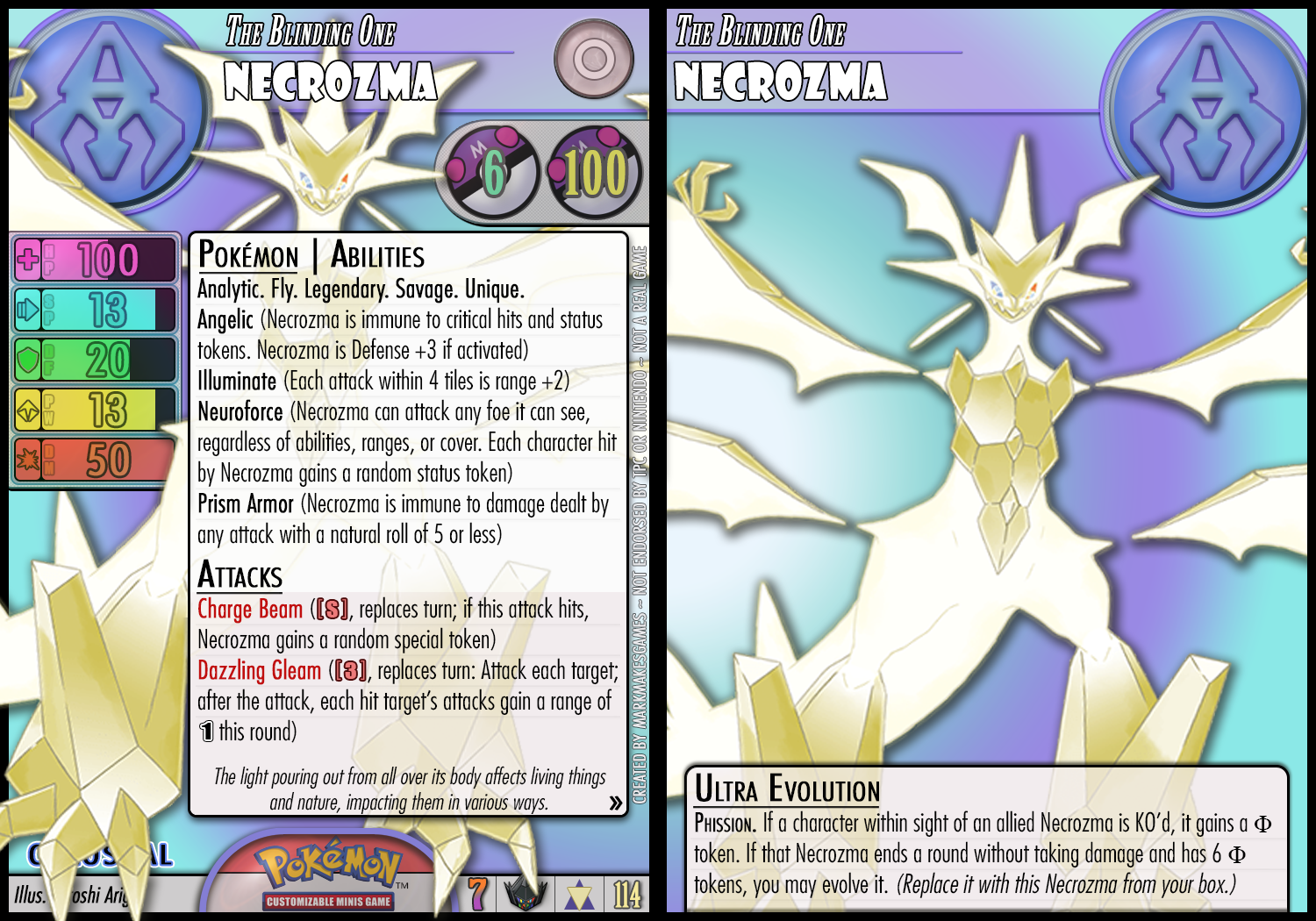 Ultra Necrozma by PokemonCMG on DeviantArt