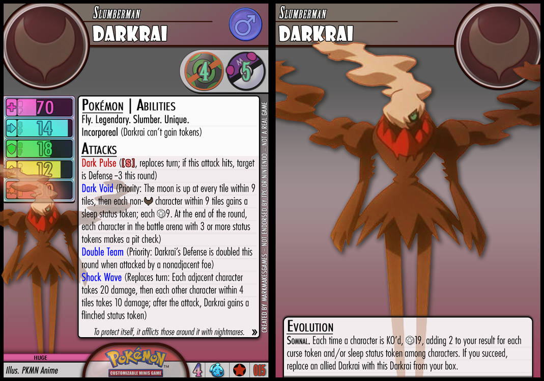 Darkrai (With Legs) by PokemonCMG on DeviantArt