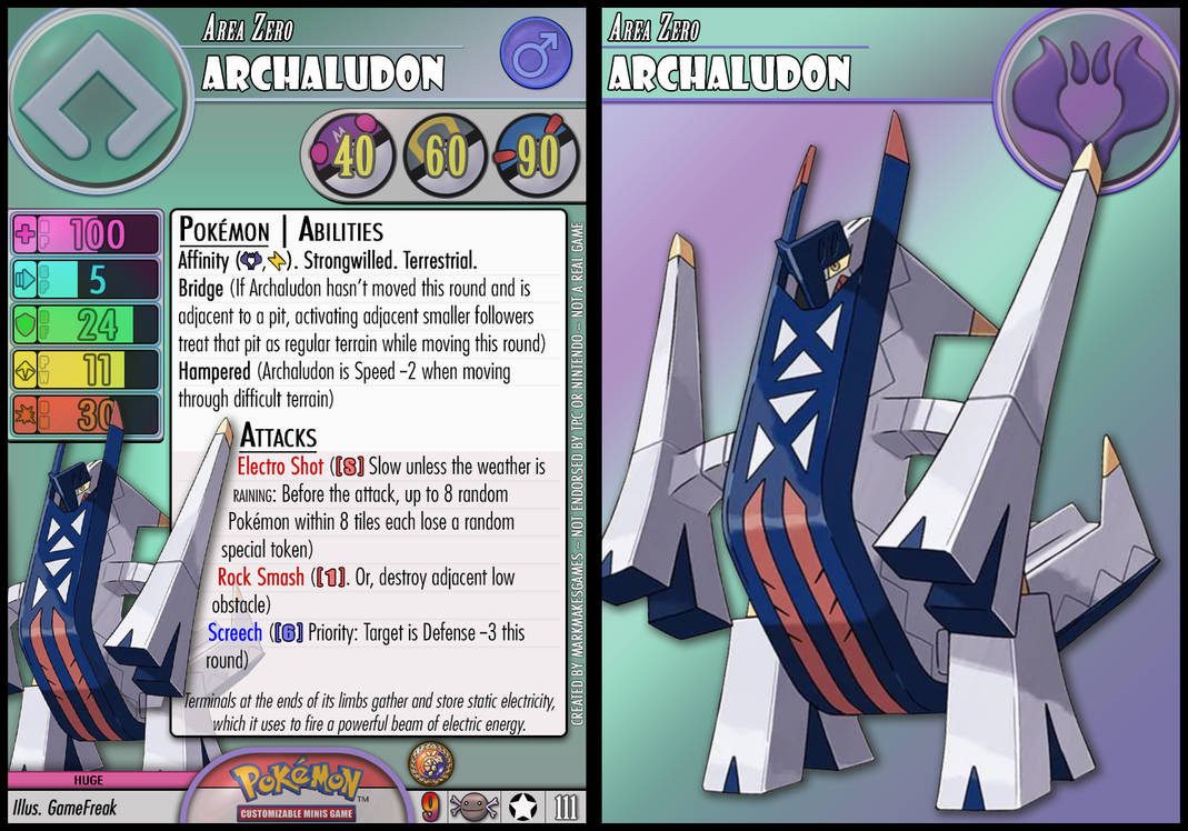 Archaludon by PokemonCMG on DeviantArt