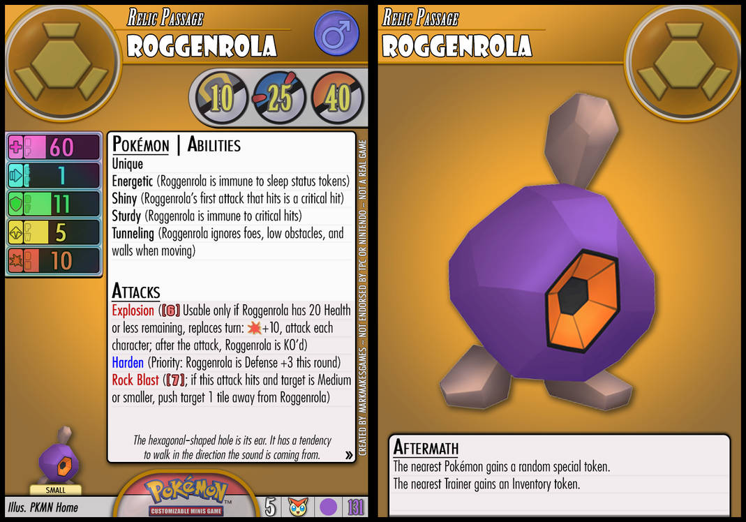 Shiny Roggenrola by PokemonCMG on DeviantArt