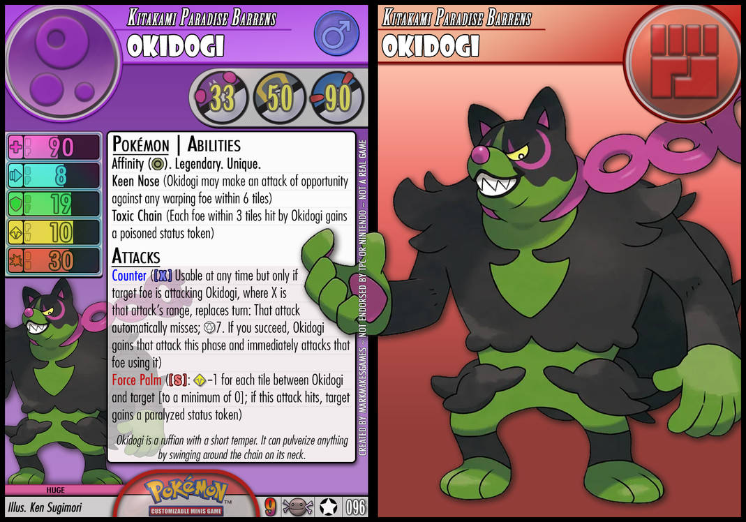 Okitoki Ruler Okidogi (v.2) by PokemonCMG on DeviantArt