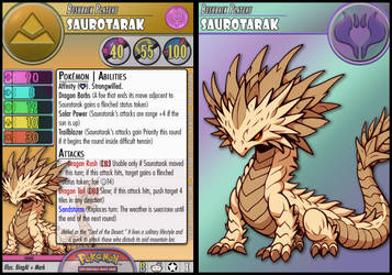 Saurotarak (AI Fakemon)