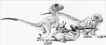 The Three Little Raptors - Jurassic Park by IHeartJurassicPark