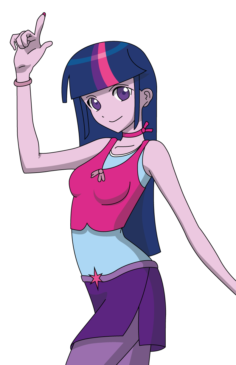 Anime Twilight Sparkle by Lhenao on DeviantArt Anime Twilight Sparkle by Lhenao on DeviantArt