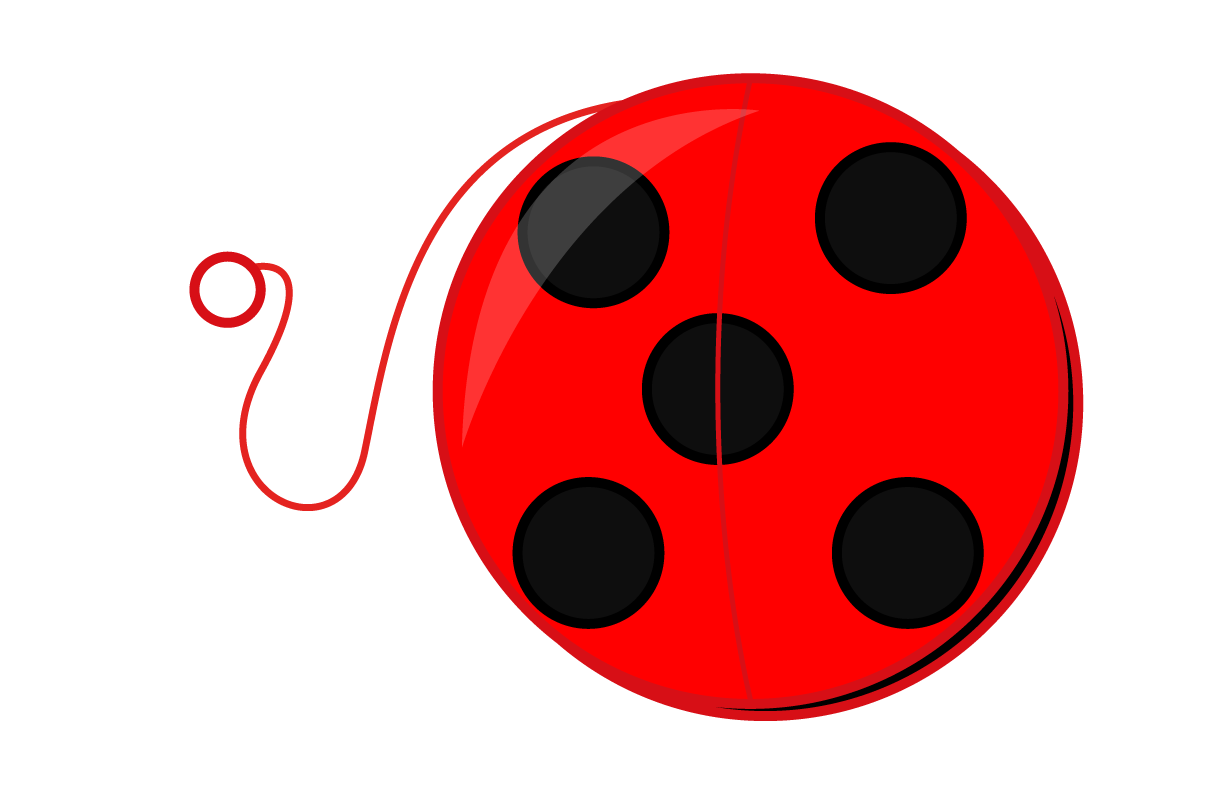 Ladybug with yoyo png by CuteHamstersHH on DeviantArt