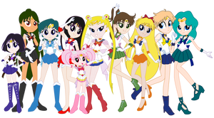Sailor Senshi/Guardians in Equestria Girls