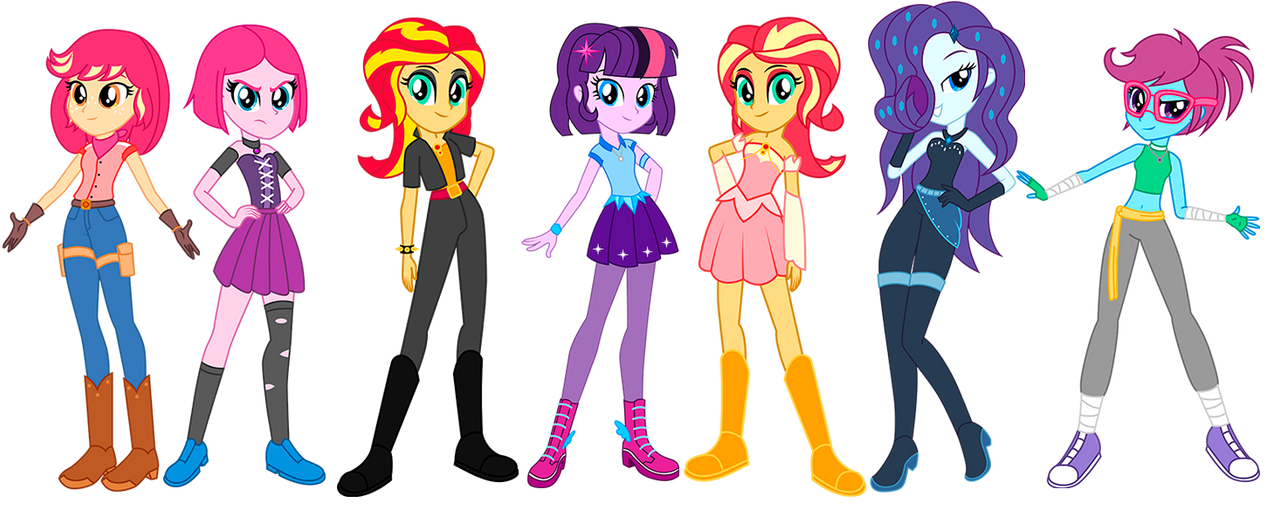 My Little Pony Equestria Girls Heroes by Dinorex50 on DeviantArt