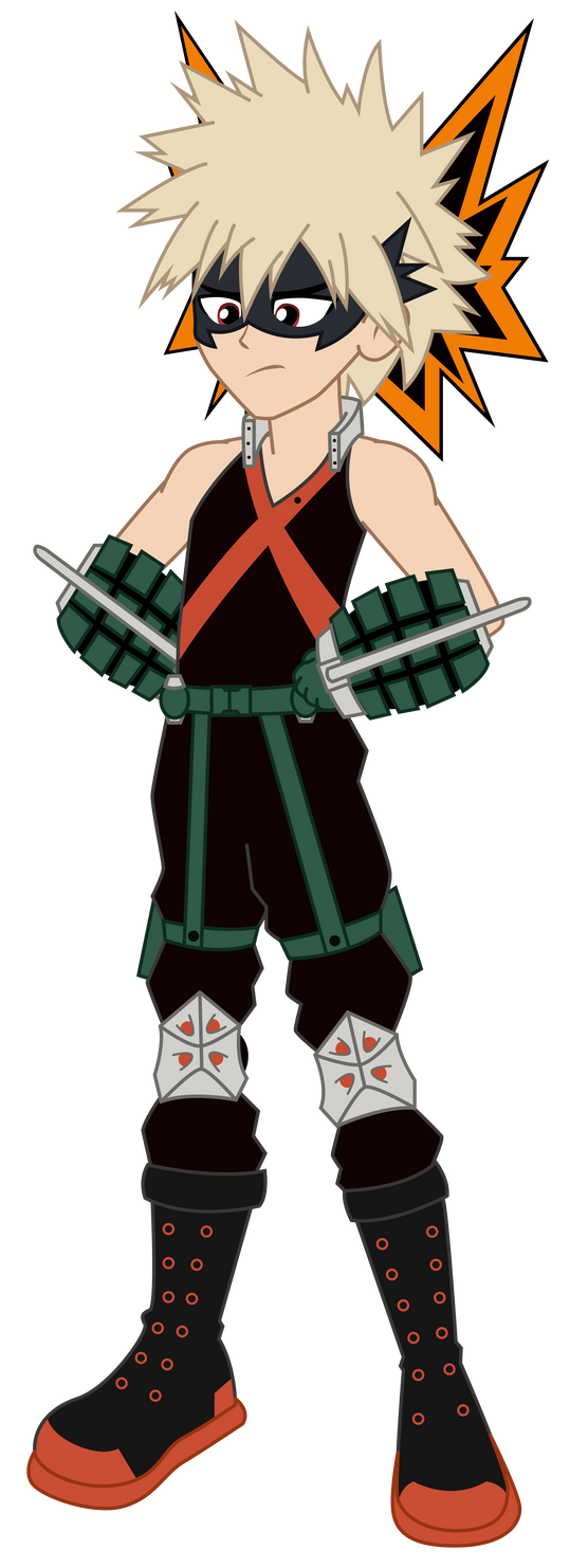 Katsuki Bakugo in Equestria Girls by Lhenao on DeviantArt