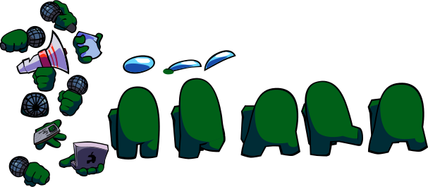 Vs Impostor Color Pattern (VS Impostor V4) Green Parts by bendyboy39 on DeviantArt