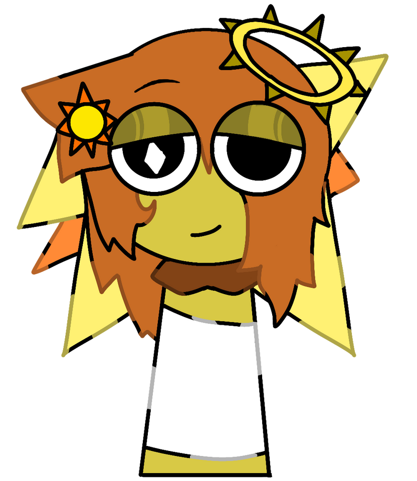 Mr sun but he's Sprunki!!! (My style) by CapsaiGothOfficial on DeviantArt