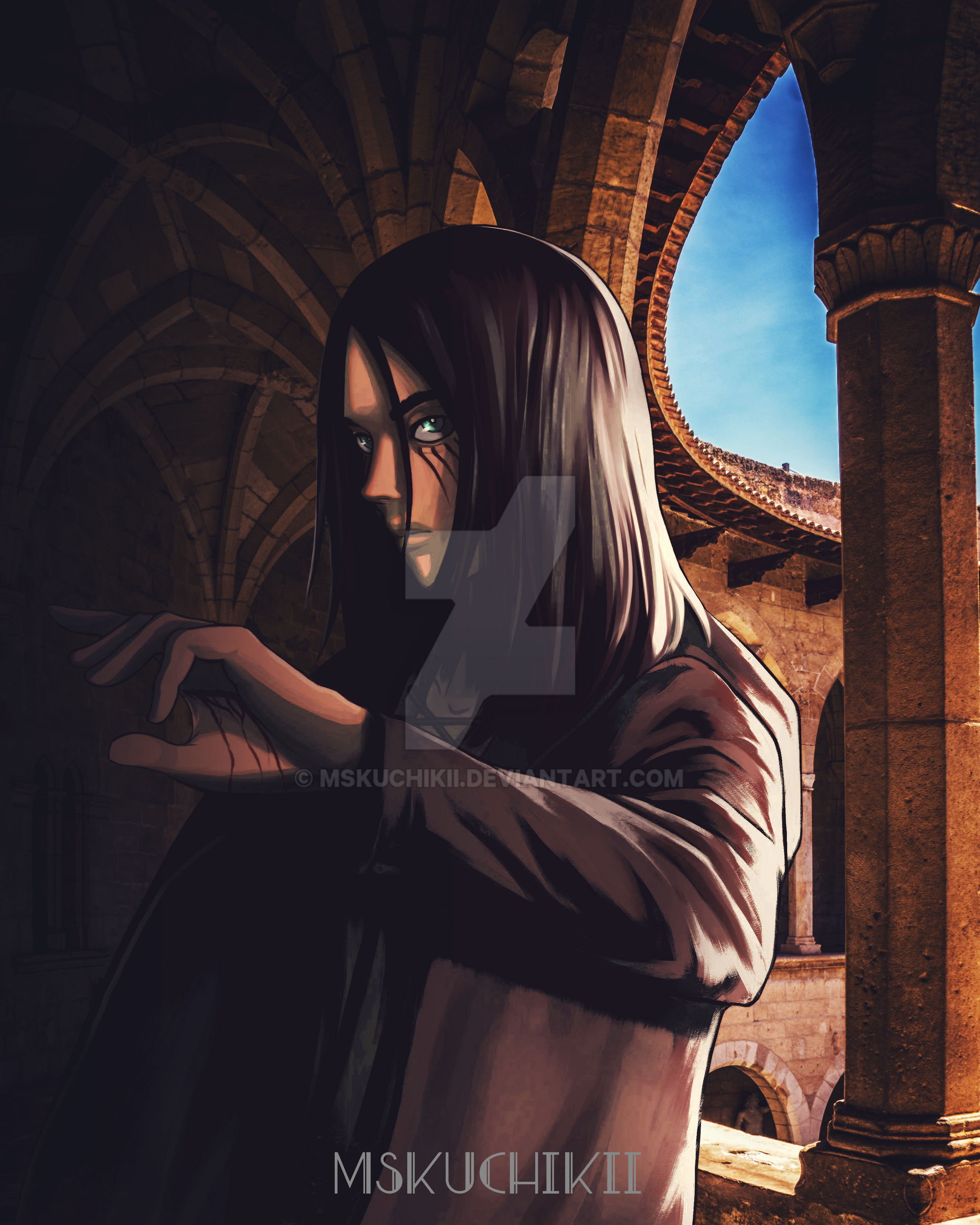 Eren Yeager- Attack on Titan by mskuchikii on DeviantArt