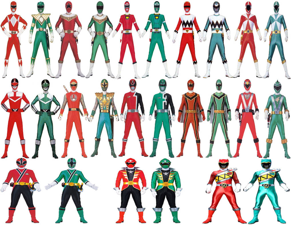 Christmas Power Rangers by TheLastDisneyToon on DeviantArt