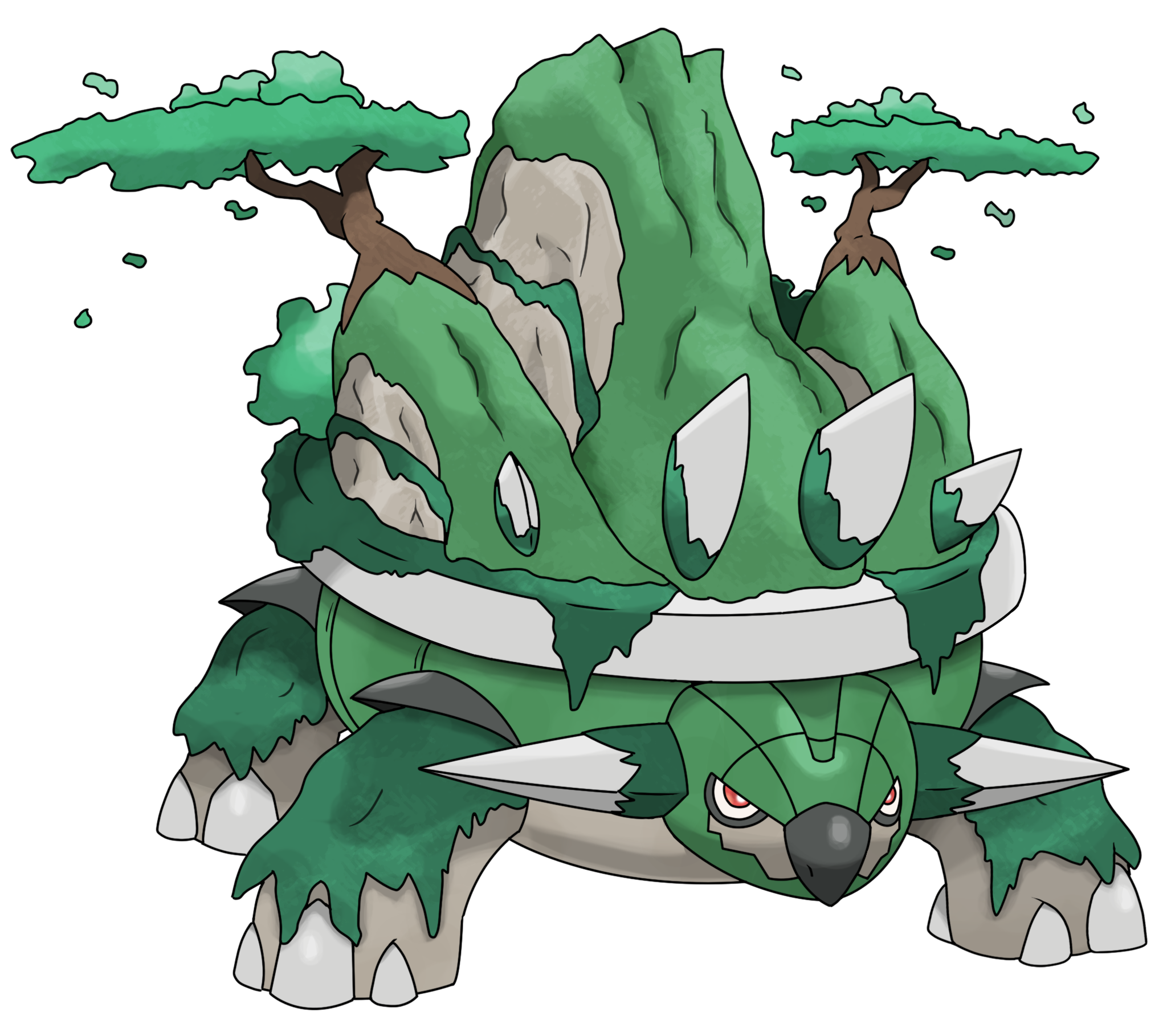 Torterra Rework Mega Torterra by FGKnight9 on DeviantArt