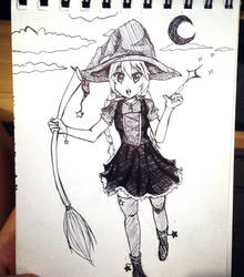 Inktober Witch